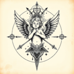 Cyber Sigilism Cherub Tattoo