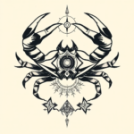 Cyber Sigilism Crab Tattoo