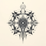 Cyber Sigilism Crystal Tattoo