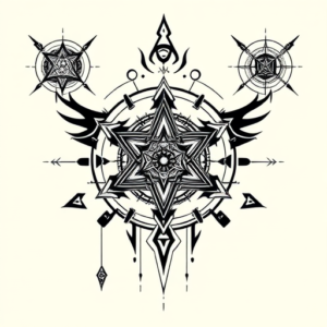 Cyber Sigilism Cute Tattoo