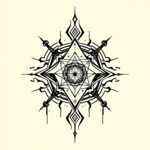 Cyber Sigilism Diamond Tattoo