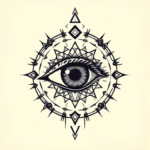 Cyber Sigilism Eye Tattoo