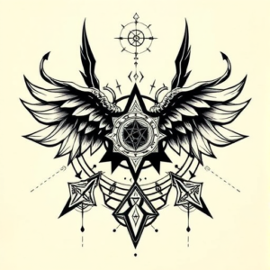 Cyber Sigilism Hades Tattoo