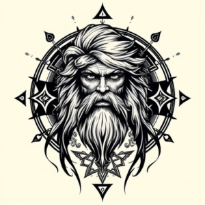 Cyber Sigilism Hercules Tattoo