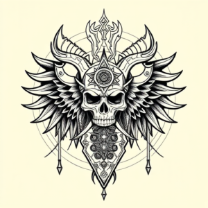 Cyber Sigilism Horus Tattoo