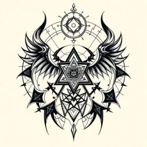 Cyber Sigilism Incubus Tattoo