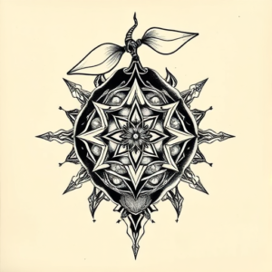 Cyber Sigilism Lemon Tattoo