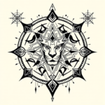 Cyber Sigilism Leo Tattoo