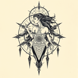 Cyber Sigilism Persephone Tattoo