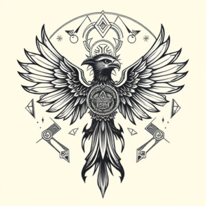 Cyber Sigilism Quetzal Tattoo