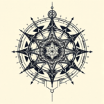 Cyber Sigilism Stamp Tattoo