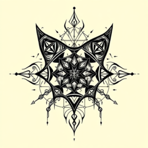 Cyber Sigilism Stingray Tattoo