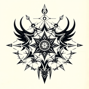 Cyber Sigilism Turbo Tattoo