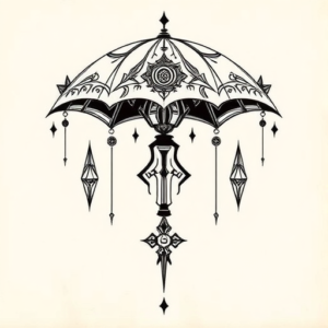 Cyber Sigilism Umbrella Tattoo