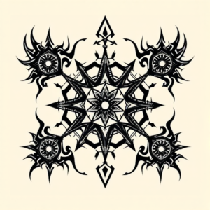 Cyber Sigilism Viking Tattoo