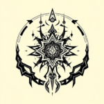 Cyber Sigilism Warrior Tattoo