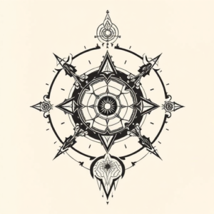 Cyber Sigilism Wormhole Tattoo