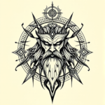 Cyber Sigilism Zeus Tattoo