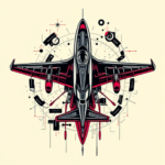 Cyberpunk Airplane Tattoo