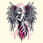 Cyberpunk Angel Tattoo
