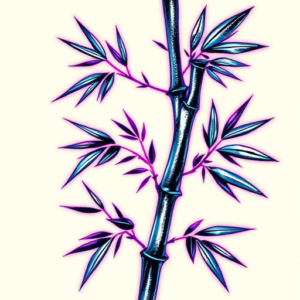 Cyberpunk Bamboo Tattoo
