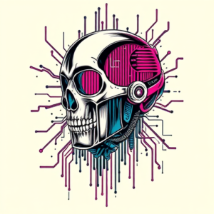 Cyberpunk Barcode Tattoo