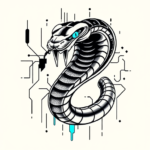 Cyberpunk Cobra Tattoo