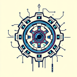 Cyberpunk Gear Tattoo