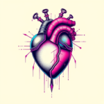 Cyberpunk Heart Tattoo