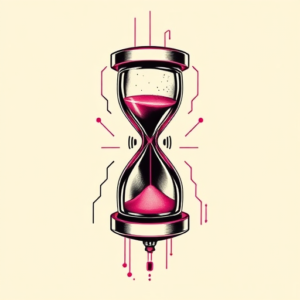 Cyberpunk Hourglass Tattoo