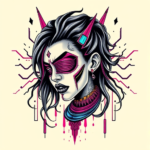 Cyberpunk Kali Tattoo