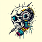 Cyberpunk Mechanic Tattoo