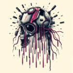 Cyberpunk Rain Tattoo