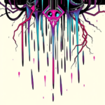 Cyberpunk Rain Tattoo