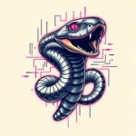 Cyberpunk Rattlesnake Tattoo
