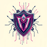 Cyberpunk Shield Tattoo