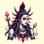 Cyberpunk Shiva Tattoo