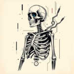 Cyberpunk Skeleton Tattoo