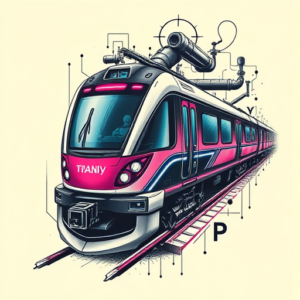 Cyberpunk Train Tattoo