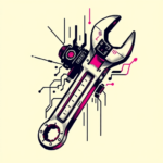Cyberpunk Wrench Tattoo
