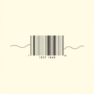 Dainty Barcode Tattoo