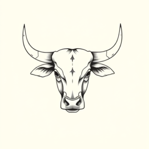 Dainty Bull Tattoo