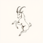 Dainty Capricorn Tattoo