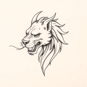 Dainty Cerberus Tattoo