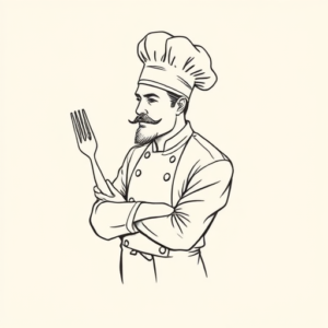 Dainty Chef Tattoo