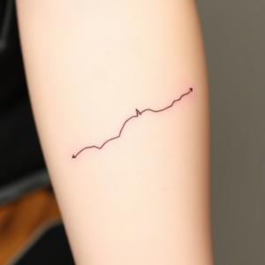 Dainty Coordinates Tattoo
