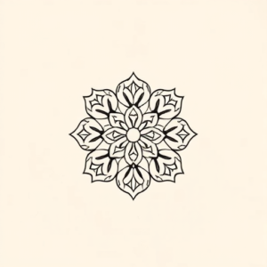 Dainty Crochet Tattoo