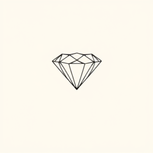 Dainty Diamond Tattoo
