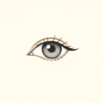 Dainty Eye Tattoo