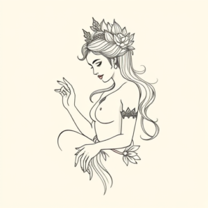 Dainty Kali Tattoo